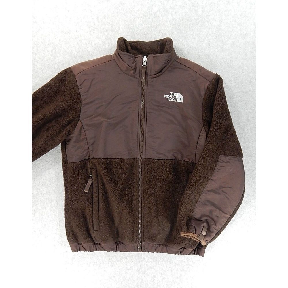 The North Face DENALI‎ Fleece Jacket (Girl's Medium) Brown